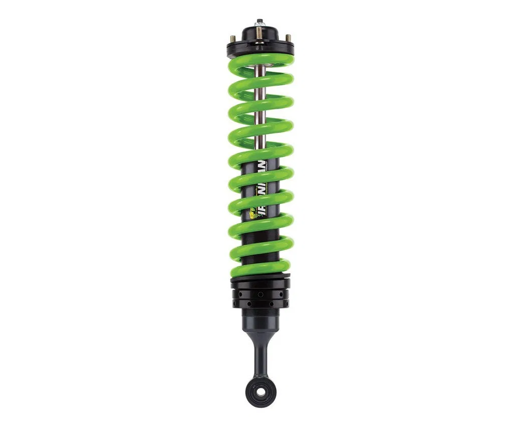 45710FE-BCKTC-PB-D – IRONMAN 4X4 Coil Over Shock Absorber, Non Adjustable Valving 2-1/2 Inch Lift Pigtail Spring Blac...